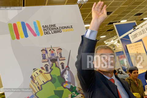 Torino, 16.05.13, Salone Internazionale del Libro 2013 - nella foto: Sergio Chiamparino ©Alberto Ramella/Rosebud2