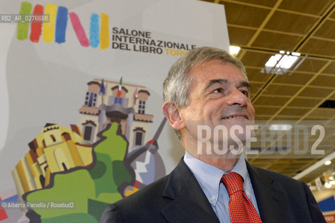 Torino, 16.05.13, Salone Internazionale del Libro 2013 - nella foto: Sergio Chiamparino ©Alberto Ramella/Rosebud2