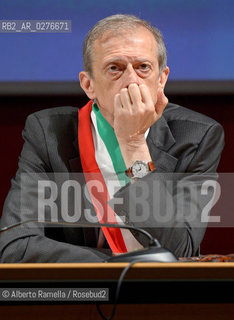 Torino, 16.05.13, Salone Internazionale del Libro 2013 - nella foto: Piero Fassino ©Alberto Ramella/Rosebud2