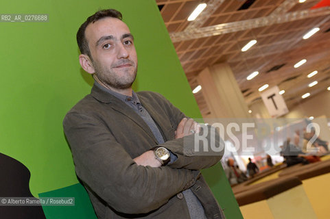 Torino, 16.05.13, Salone Internazionale del Libro 2013 - nella foto: Jerome Ferrari ©Alberto Ramella/Rosebud2