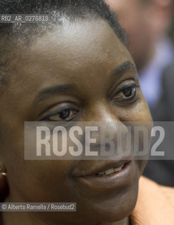 20.05.13 Torino, Salone Internazionale del Libro 2013, Nella foto: visita al Salone del Libro del Ministro per lIntegrazione Cecile Kyenge ©Alberto Ramella/Rosebud2