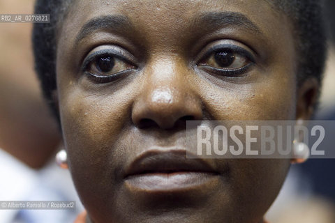 20.05.13 Torino, Salone Internazionale del Libro 2013, Nella foto: visita al Salone del Libro del Ministro per lIntegrazione Cecile Kyenge ©Alberto Ramella/Rosebud2