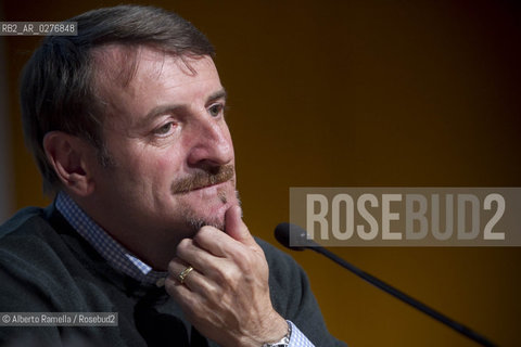 16/05/2013 Torino, Salone Internazionale del Libro. Nella foto Giacomo Poretti ©Alberto Ramella/Rosebud2