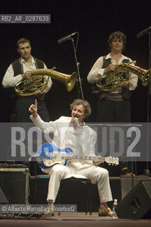 Goran Bregovic in concerto a Torino, 2009 ©Alberto Ramella/Rosebud2