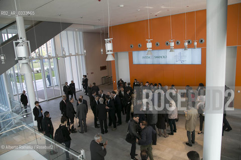 10.04.15, TORINO, Inaugurazione grattacielo CENTRO DIREZIONALE INTESA SANPAOLO, nella foto: interni ©Alberto Ramella/Rosebud2