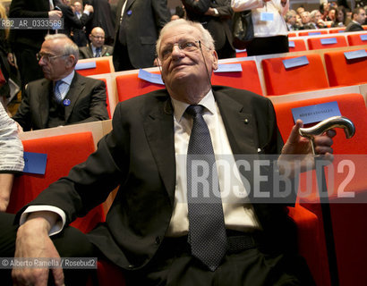 10.04.15, TORINO, Inaugurazione grattacielo CENTRO DIREZIONALE INTESA SANPAOLO, nella foto: Enrico Salza ©Alberto Ramella/Rosebud2