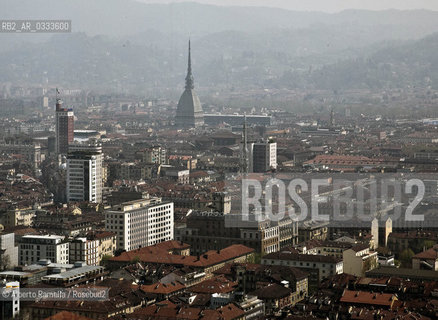 10.04.15, TORINO, Inaugurazione grattacielo CENTRO DIREZIONALE INTESA SANPAOLO, nella foto: Torino vista dal 36o piano delledificio.. ©Alberto Ramella/Rosebud2