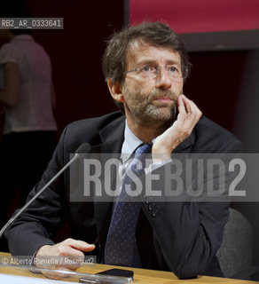 08/05/14, Torino, Lingotto Fiere, Salone del Libro 2014,evento PER UNA NUOVA STRAGIONE DEI BENI CULTURALI, con Dario Franceschini, Settis Salvatore, Tommaso Montanari ©Alberto Ramella/Rosebud2