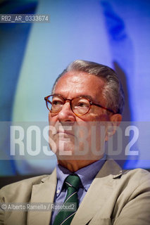 08/05/14, Torino, Lingotto Fiere, Salone del Libro 2014, presentazione libro Un romanzo di carta nella foto: Angelo Pezzana ©Alberto Ramella/Rosebud2