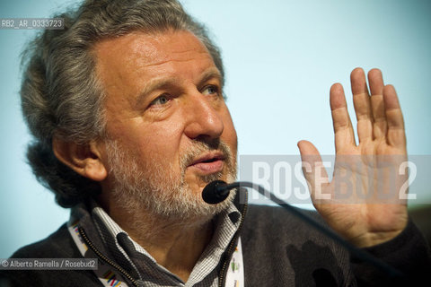 09/05/14, Torino, Lingotto Fiere, Salone del Libro 2014, nella foto: Pier Giorgio Odifreddi ©Alberto Ramella/Rosebud2