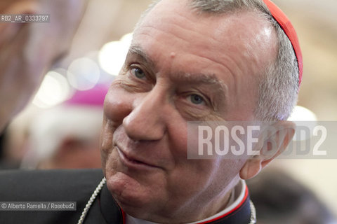 10/05/14, Torino, Lingotto Fiere, Salone del Libro 2014, LE PAROLE DEL PAPA, MONSIGNOR PIERO PAROLIN - Mons Parolin ©Alberto Ramella/Rosebud2