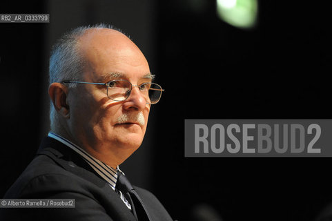 10/05/14, Torino, Lingotto Fiere, Salone del Libro 2014, Roberto Cerati, o dell aver cura dei libri, nella foto: Walter Barberis ©Alberto Ramella/Rosebud2