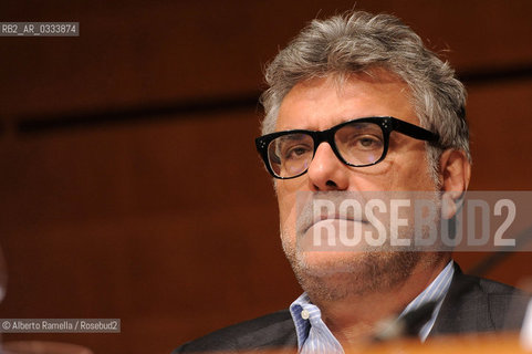 11/05/14, Torino, Lingotto Fiere, Salone del Libro 2014, I dialoghi dell Espresso - Se questa è giustizia, nella foto:  giancarlo De Cataldo ©Alberto Ramella/Rosebud2