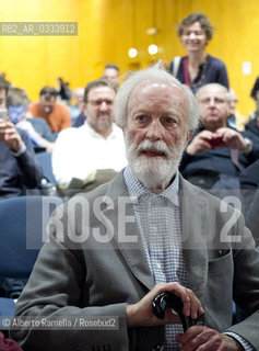 11/05/14, Torino, Lingotto Fiere, Salone del Libro 2014, incontro con Eugenio Scalfari, nella foto: Eugenio Scalfari ©Alberto Ramella/Rosebud2