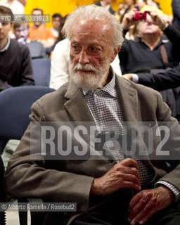 11/05/14, Torino, Lingotto Fiere, Salone del Libro 2014, incontro con Eugenio Scalfari, nella foto: Eugenio Scalfari ©Alberto Ramella/Rosebud2