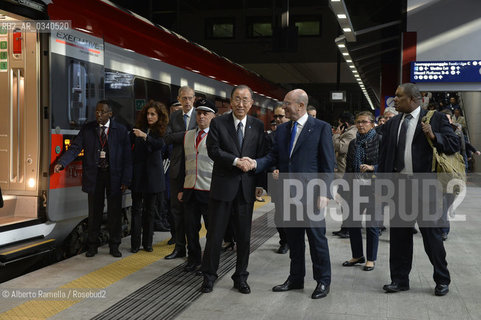 16.10.15, Torino, World Political Forum, il Segretario Ban Ki Moon ©Alberto Ramella/Rosebud2