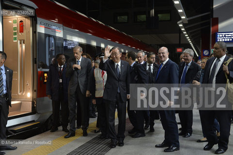 16.10.15, Torino, World Political Forum, il Segretario Ban Ki Moon ©Alberto Ramella/Rosebud2