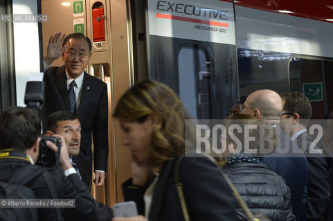 16.10.15, Torino, World Political Forum, il Segretario Ban Ki Moon ©Alberto Ramella/Rosebud2