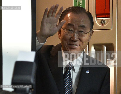 16.10.15, Torino, World Political Forum, il Segretario Ban Ki Moon ©Alberto Ramella/Rosebud2