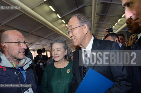 16.10.15, Torino, World Political Forum, il Segretario Ban Ki Moon ©Alberto Ramella/Rosebud2