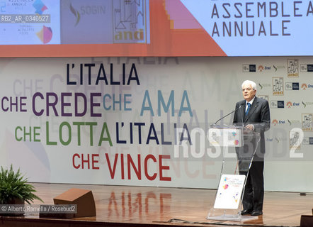 CAMPO, 30.10.15, Torino, Lingotto Fiere, Assemblea Anci, visita del presidente della Repubblica Sergio Mattarella ©Alberto Ramella/Rosebud2