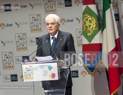 CAMPO, 30.10.15, Torino, Lingotto Fiere, Assemblea Anci, visita del presidente della Repubblica Sergio Mattarella ©Alberto Ramella/Rosebud2