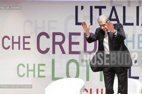 30/10/2015 Torino, cerimonia di chiusura della 32a assemblea ANCI, nella foto Piero Fassino ©Alberto Ramella/Rosebud2