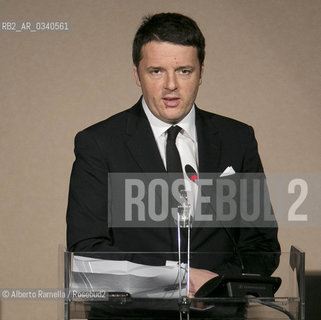 18.02.15, Torino, Politecnico, Matteo Renzi interviene allinaugurazione dellAnno Accademico 2014-15 ©Alberto Ramella/Rosebud2