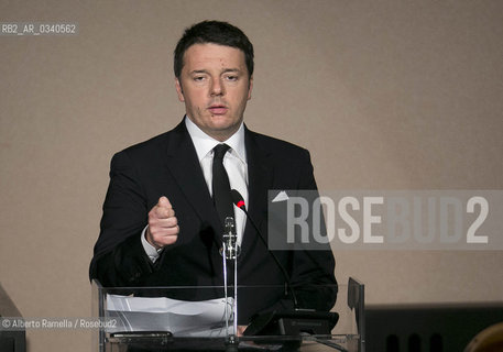 18.02.15, Torino, Politecnico, Matteo Renzi interviene allinaugurazione dellAnno Accademico 2014-15 ©Alberto Ramella/Rosebud2