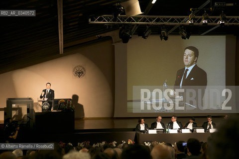 18.02.15, Torino, Politecnico, Matteo Renzi interviene allinaugurazione dellAnno Accademico 2014-15 ©Alberto Ramella/Rosebud2