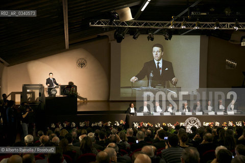 18.02.15, Torino, Politecnico, Matteo Renzi interviene allinaugurazione dellAnno Accademico 2014-15 ©Alberto Ramella/Rosebud2