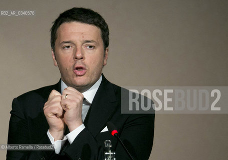 18.02.15, Torino, Politecnico, Matteo Renzi interviene allinaugurazione dellAnno Accademico 2014-15 ©Alberto Ramella/Rosebud2