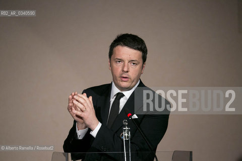 18.02.15, Torino, Politecnico, Matteo Renzi interviene allinaugurazione dellAnno Accademico 2014-15 ©Alberto Ramella/Rosebud2