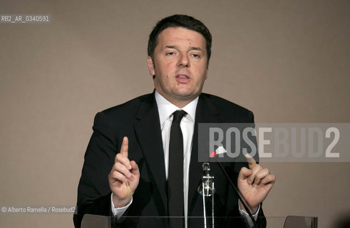 18.02.15, Torino, Politecnico, Matteo Renzi interviene allinaugurazione dellAnno Accademico 2014-15 ©Alberto Ramella/Rosebud2