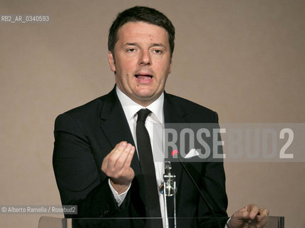 18.02.15, Torino, Politecnico, Matteo Renzi interviene allinaugurazione dellAnno Accademico 2014-15 ©Alberto Ramella/Rosebud2