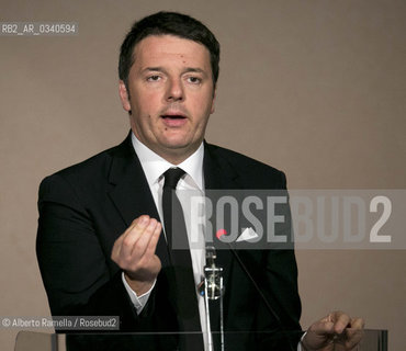 18.02.15, Torino, Politecnico, Matteo Renzi interviene allinaugurazione dellAnno Accademico 2014-15 ©Alberto Ramella/Rosebud2