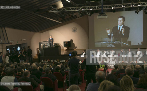 18.02.15, Torino, Politecnico, Matteo Renzi interviene allinaugurazione dellAnno Accademico 2014-15 ©Alberto Ramella/Rosebud2