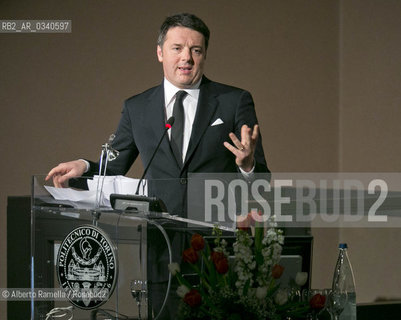 18.02.15, Torino, Politecnico, Matteo Renzi interviene allinaugurazione dellAnno Accademico 2014-15 ©Alberto Ramella/Rosebud2