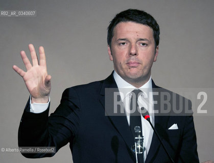 18.02.15, Torino, Politecnico, Matteo Renzi interviene allinaugurazione dellAnno Accademico 2014-15 ©Alberto Ramella/Rosebud2