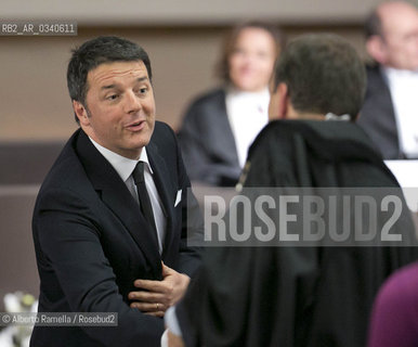 18.02.15, Torino, Politecnico, Matteo Renzi interviene allinaugurazione dellAnno Accademico 2014-15 ©Alberto Ramella/Rosebud2