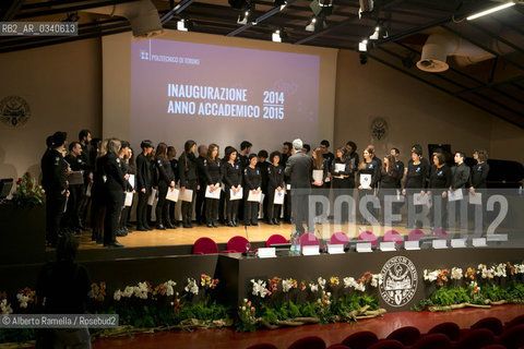 18.02.15, Torino, Inaugurazione Anno Accademico 2014-15 - Politecnico ©Alberto Ramella/Rosebud2