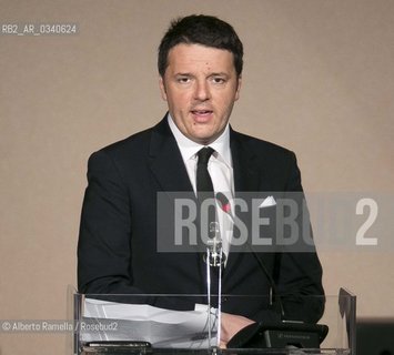 18.02.15, Torino, Politecnico, Matteo Renzi interviene allinaugurazione dellAnno Accademico 2014-15 ©Alberto Ramella/Rosebud2