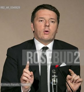 18.02.15, Torino, Politecnico, Matteo Renzi interviene allinaugurazione dellAnno Accademico 2014-15 ©Alberto Ramella/Rosebud2