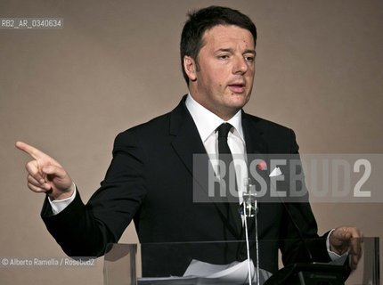 18.02.15, Torino, Politecnico, Matteo Renzi interviene allinaugurazione dellAnno Accademico 2014-15 ©Alberto Ramella/Rosebud2