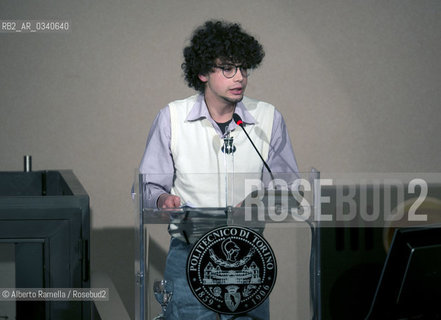 18.02.15, Torino, Inaugurazione Anno Accademico 2014-15 - Politecnico - discorso rappr studenti ©Alberto Ramella/Rosebud2