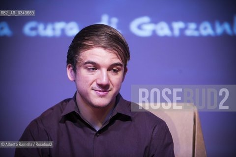 17/05/2015 Torino, Lingotto Fiere. Salone del Libro, nella foto Jack Andraka ©Alberto Ramella/Rosebud2