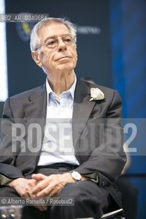 18/05/2015 Torino, Lingotto Fiere. Salone del Libro, nella foto premiazione concorso nazionale Terra Madre, Ernesto Ferrero ©Alberto Ramella/Rosebud2