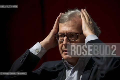 14/05/2015 Torino, Lingotto Fiere. Salone del Libro, nella foto Vittorio Sgarbi ©Alberto Ramella/Rosebud2