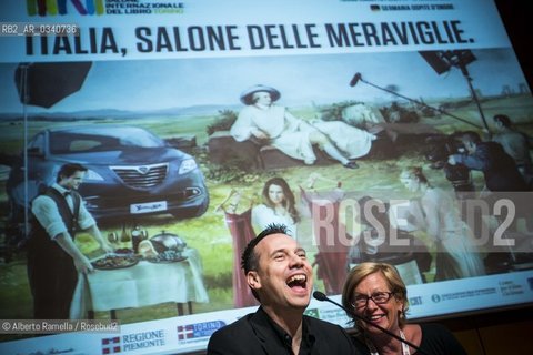 15/05/2015 Torino, Lingotto Fiere. Salone del Libro, nella foto Sebastian Fitzek ©Alberto Ramella/Rosebud2