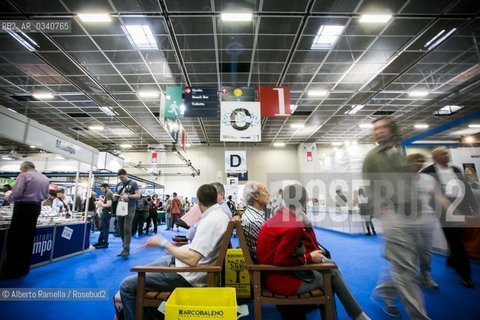 16/05/2015 Torino, Lingotto Fiere. Salone del Libro, nella foto ©Alberto Ramella/Rosebud2